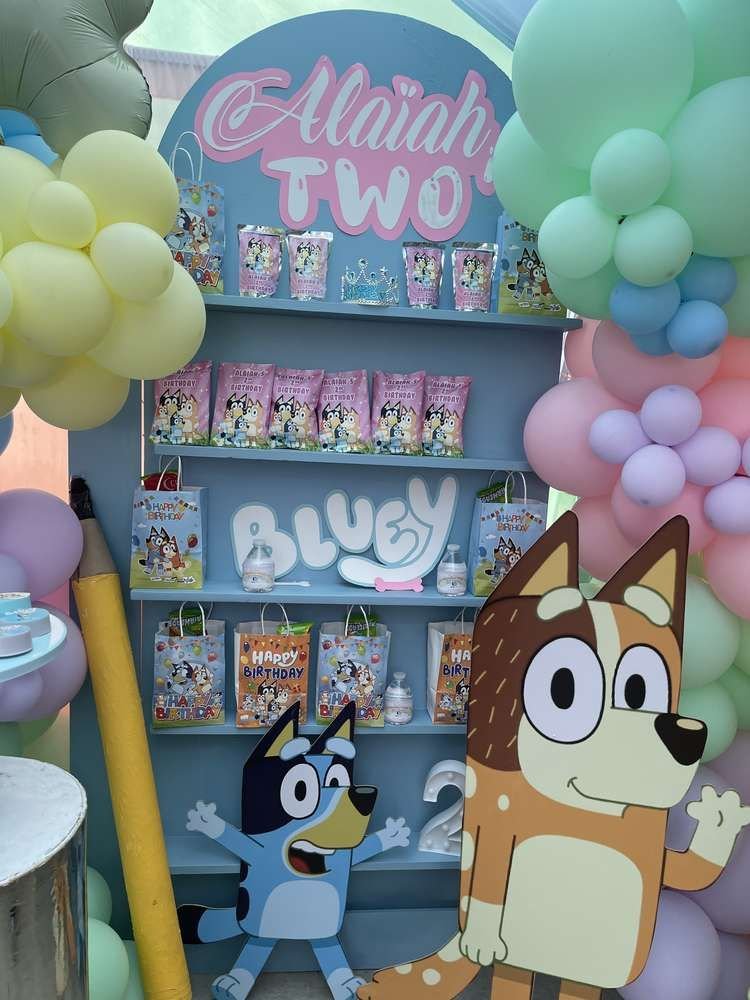Bluey Campamento Party Ideas & Decorations to Plan Your Party